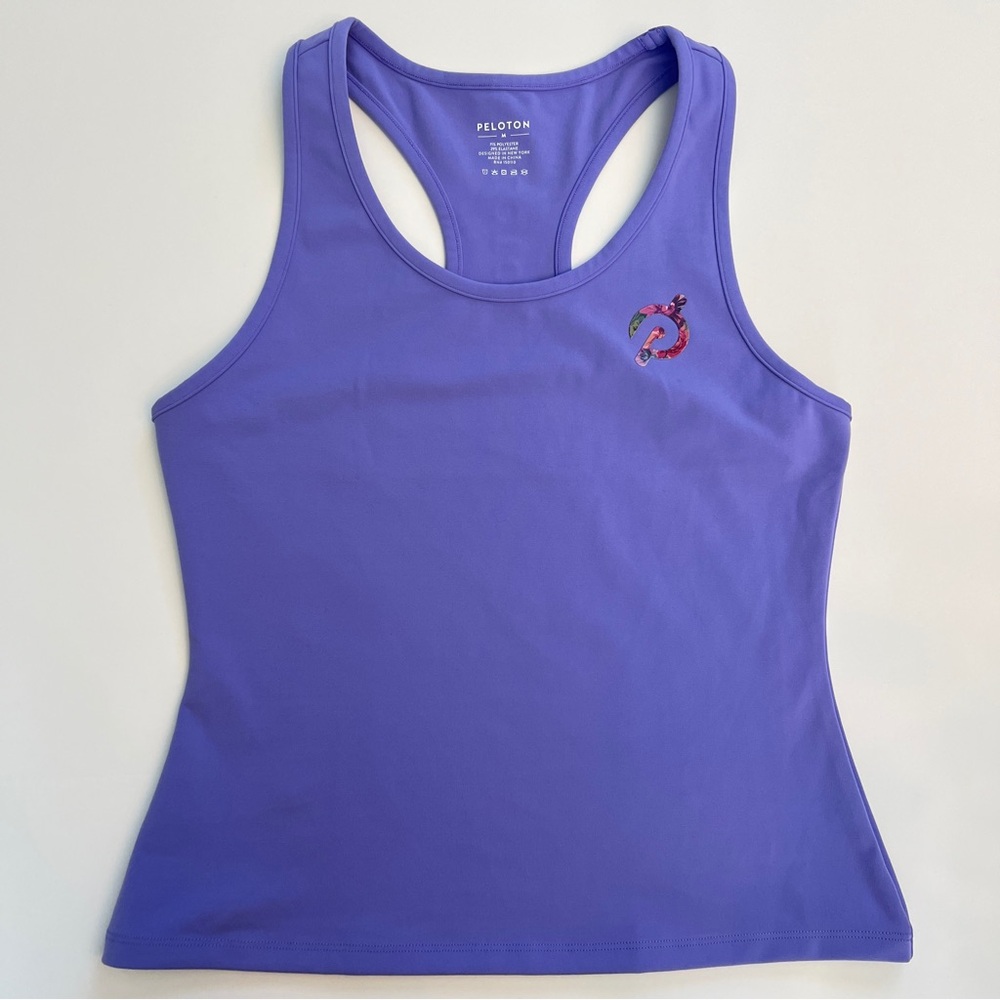 Peloton Purple Racerback Tank Top